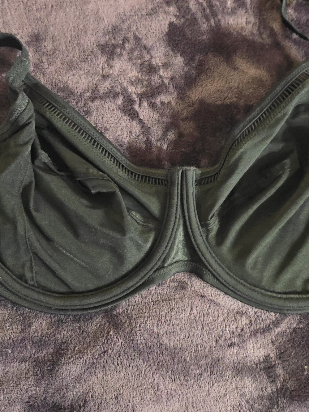 Black High-Waist Bikini Set with Underwire Support - Picture 3 of 12